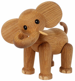 Holzfigur "Elefant Ollie" - Design Chresten Sommer von Spring Copenhagen