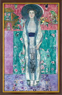 Bild "Bildnis Adele Bloch-Bauer II" (1912), gerahmt von Gustav Klimt