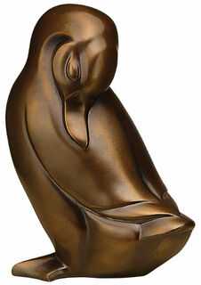 Skulptur "Ente", Version in Kunstbronze von Jagna Weber