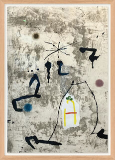 Bild "Personatge I Estels V" (1979) von Joan Miró