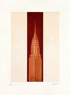 Bild "New York - Crysler Building", ungerahmt von Joseph Robers