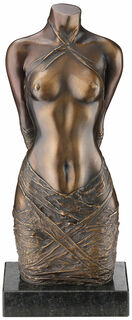 Skulptur "Draperie II", Version in Bronze