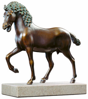 Skulptur "Cavallo" (um 1492), Bronze von Leonardo da Vinci