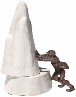 Skulptur "Ich kann Berge versetzen"