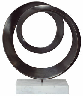 Skulptur "Unendlichkeit" (2021), Bronze von Yves Rasch