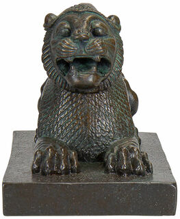 Skulptur "Löwengewicht von Susa", Kunstguss
