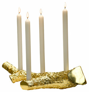 Kerzenhalter "Branch Shiny Brass" (ohne Kerzen) von Pols Potten
