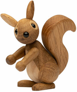 Holzfigur "Eichhörnchen-Baby Peanut" - Design Chresten Sommer von Spring Copenhagen