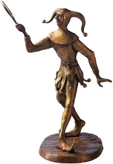Skulptur "Till Eulenspiegel", Bronze