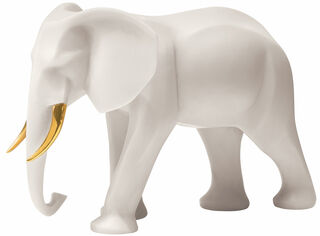 Skulptur "Elefant", Version Kunstmarmor