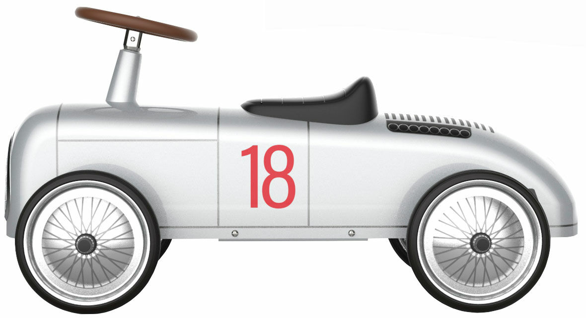 Rutschauto "Roadster Auto Union Typ C" (für Kinder von 1,5-3 Jahren) von Baghera