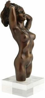 Skulptur "Weiblicher Akt", Version in Bronze