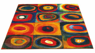 Teppich "Farbstudie Quadrate" (230 x 160 cm)