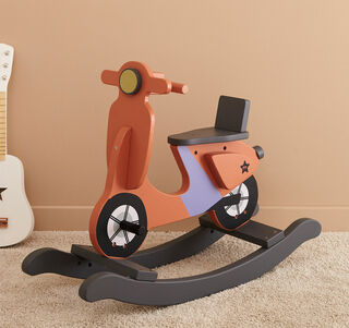 "Schaukel-Scooter rostrot" (für Kinder ab 18 Monaten) von Kid's Concept