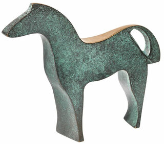 Skulptur "Pferd", Bronze von Raimund Schmelter