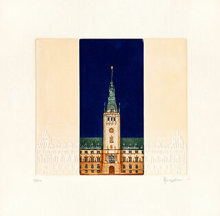 Bild "Rathaus", ungerahmt von Joseph Robers