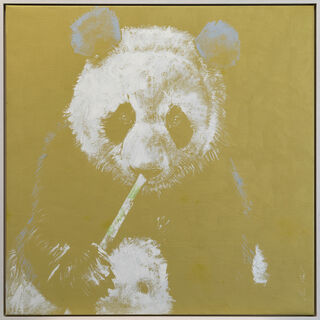 Bild "Serie Lichtblick I Großer Panda" (2022) (Unikat) von Lezzueck Coosemans